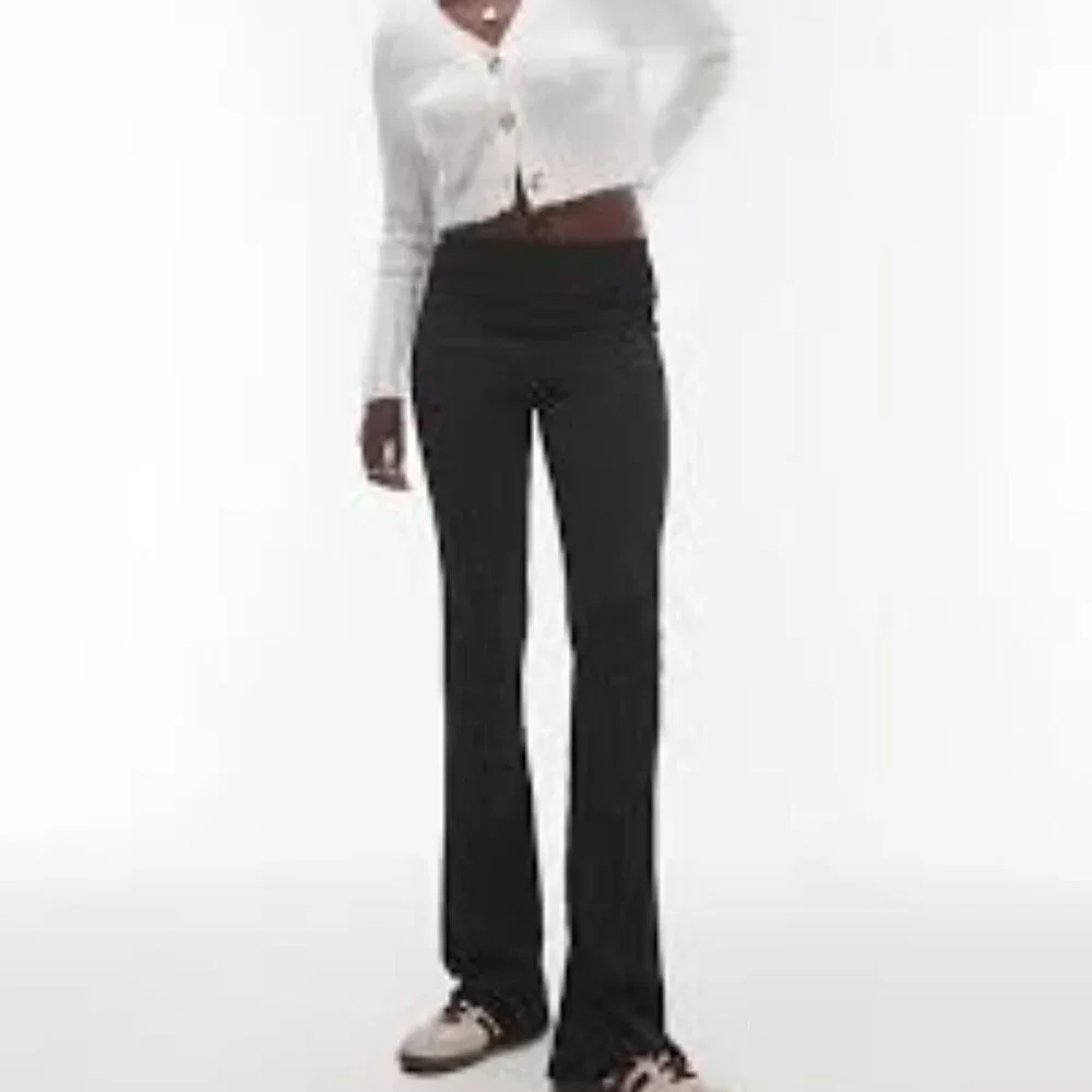 Topshop Black Pants Women Size 2